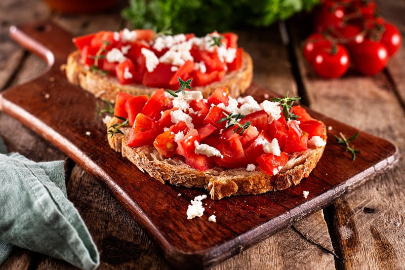 Baby Bruschetta Bites
